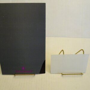 Easel Display Stand - Gold Colored - Twisted Metal -Set of 8